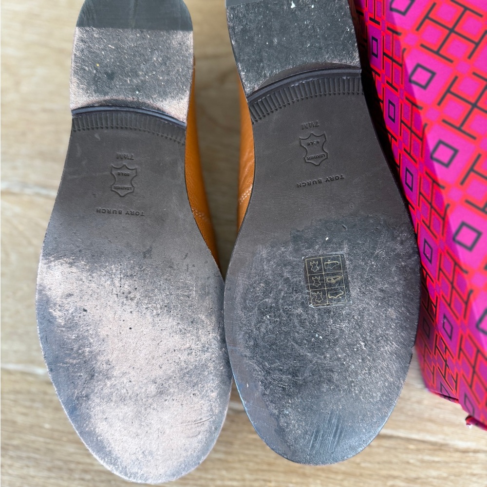 Tory Burch Brown Loafers 7.5 - Picture 4 of 5